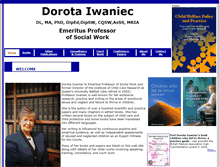 Tablet Screenshot of dorotaiwaniec.com